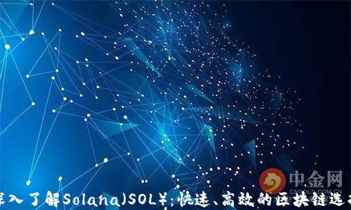 
深入了解Solana（SOL）：快速、高效的区块链选择