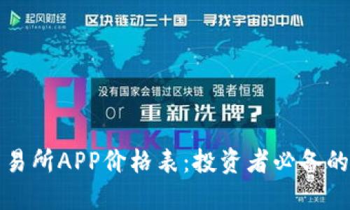 掌握比特交易所APP价格表：投资者必备的工具与策略