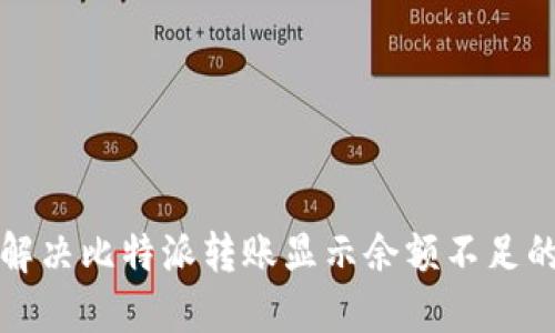 如何解决比特派转账显示余额不足的问题