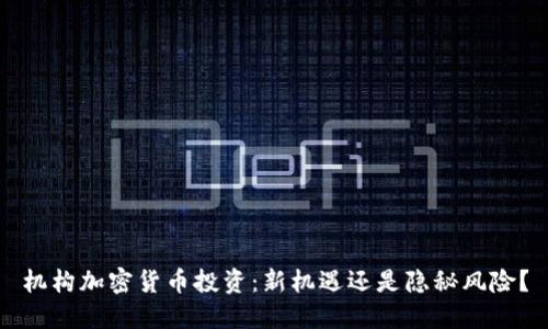 机构加密货币投资：新机遇还是隐秘风险？