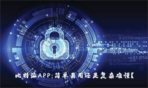 比特派APP：简单易用还是复杂难懂？