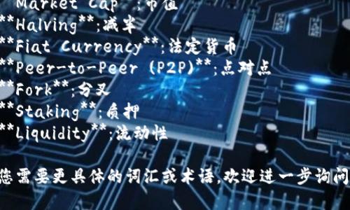 以下是一些与加密货币相关的常见英文名词：

1. **Cryptocurrency**：加密货币
2. **Blockchain**：区块链
3. **Bitcoin**：比特币
4. **Ethereum**：以太坊
5. **Altcoin**：山寨币
6. **Token**：代币
7. **Wallet**：钱包
8. **Mining**：挖矿
9. **Decentralization**：去中心化
10. **Initial Coin Offering (ICO)**：首次代币发行
11. **Smart Contract**：智能合约
12. **Ledger**：分类账
13. **Exchange**：交易所
14. **Market Cap**：市值
15. **Halving**：减半
16. **Fiat Currency**：法定货币
17. **Peer-to-Peer (P2P)**：点对点
18. **Fork**：分叉
19. **Staking**：质押
20. **Liquidity**：流动性

如果您需要更具体的词汇或术语，欢迎进一步询问!