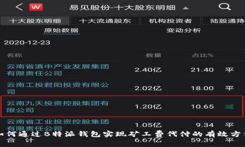 如何通过B特派钱包实现矿工费代付的有效方法